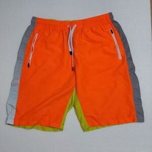 Elbowgrease Mens Sz Large Colorblock Board Shorts.
